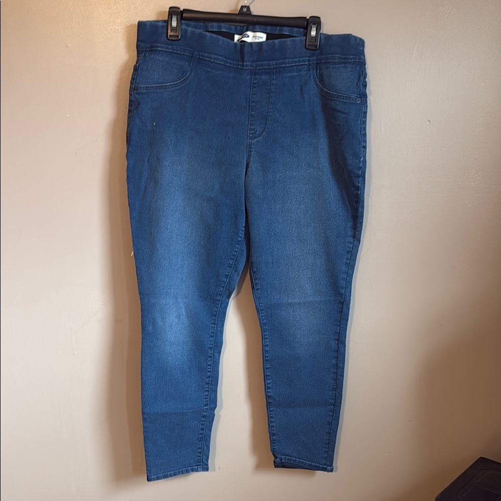 Blue Denim Jeggings